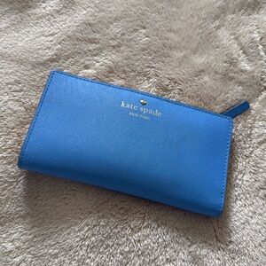 Blue Kate Spade Wallet